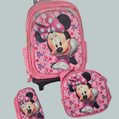 Mochila Escolar de Minnie de 3 piezas - Imagen 1