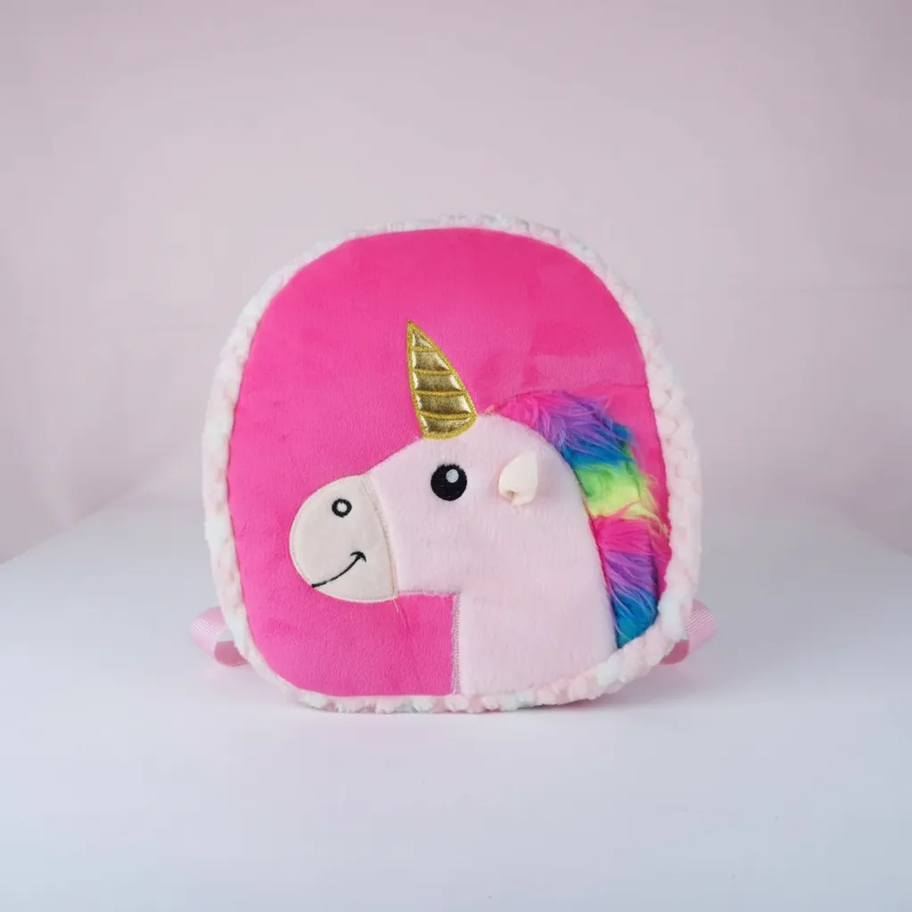 Mochila de Unicornio Tela Peluche (2)