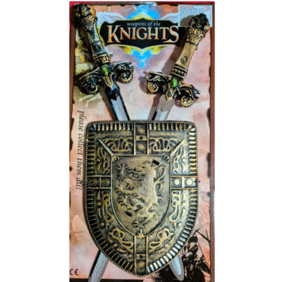 Set de Caballero espadas y escudo - Imagen 2