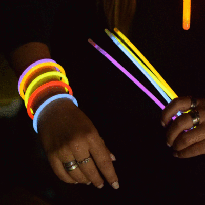 Pulseras Quimicas fluor 50 unidades - Imagen 3