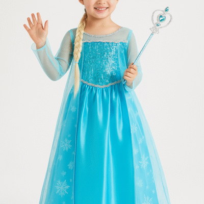 Disfraz de Elsa con accesorios - Imagen 7