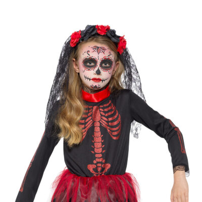 Vestido Catrina, esqueleto - Imagen 1
