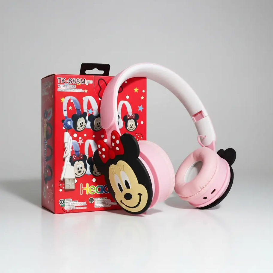 Auricular Minnie Rosa Plegable (1)
