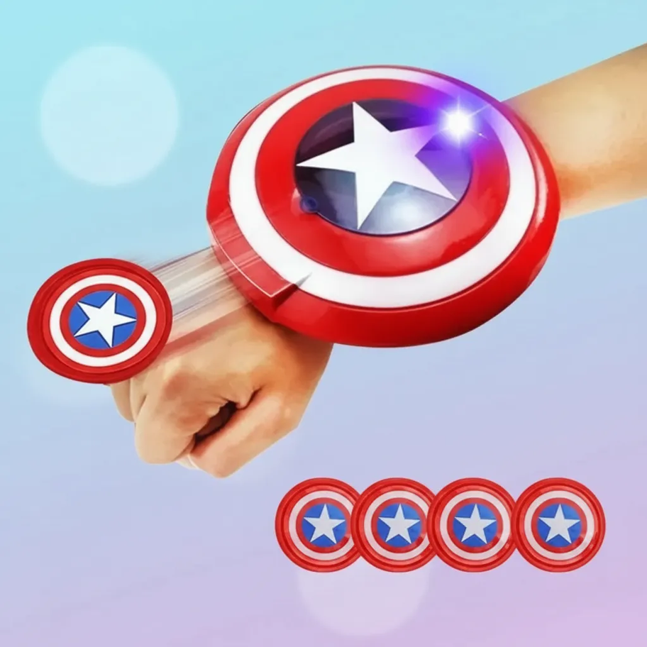 Escudo lanza escuditos capitan america (3)