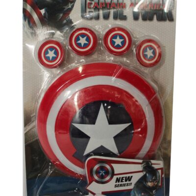 Escudo Lanza Discos de Capitán América, con Luz y Sonido - Imagen 3