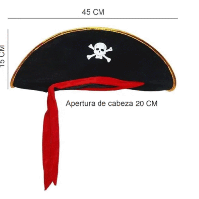 Sombrero Pirata - Imagen 4