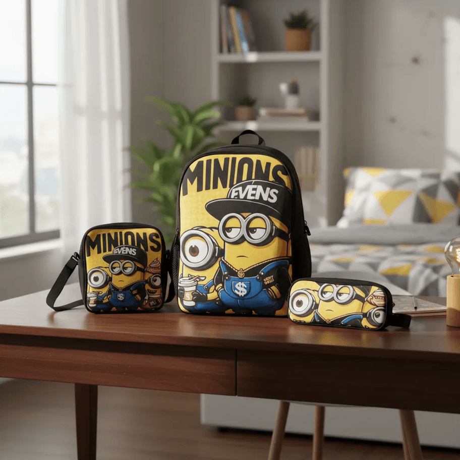 Set 3 Minion Gorra (3)