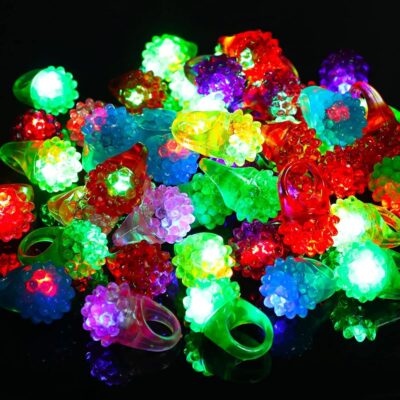 Anillos Luminosos de Silicona Pack 10 Unidades - Imagen 3