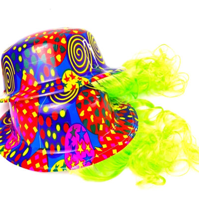 Sombreros con Peluca Set de 10 Unidades - Imagen 1