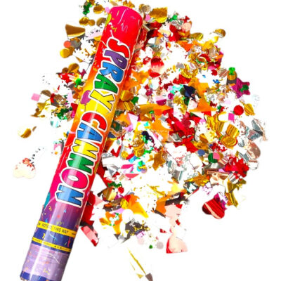 Tubo Lanza Papelitos de 60cm X2 - Imagen 3