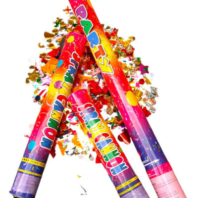 Tubos Lanza Papelitos 80cm X2 Un - Imagen 3