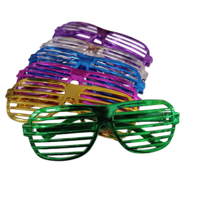 Lentes Rejilla Metalizados Pack 10 Unidades - Imagen 2