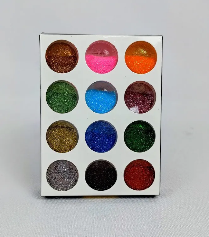 Kit de Glitter Uñas (4)