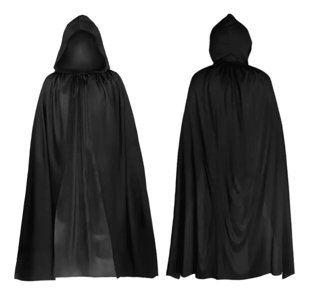 Disfraz de la Muerte, Capa ,Máscara y Guadaña - Halloween - Imagen 3