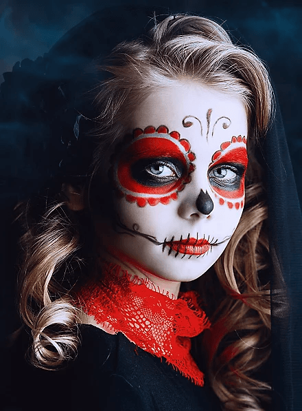 Kit de Maquillaje Para Halloween 3 Colores - Imagen 5