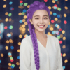 Peluca Y Trenza Larga De Rumi Las Guerreras K-pop - Thumbnail Image 2